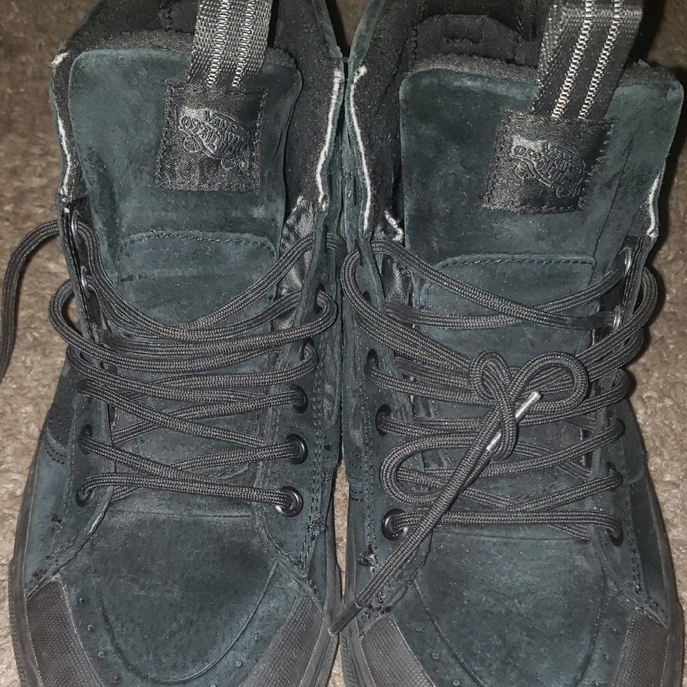 Vans Camouflage Men's Charcoal High-Top Sneakers